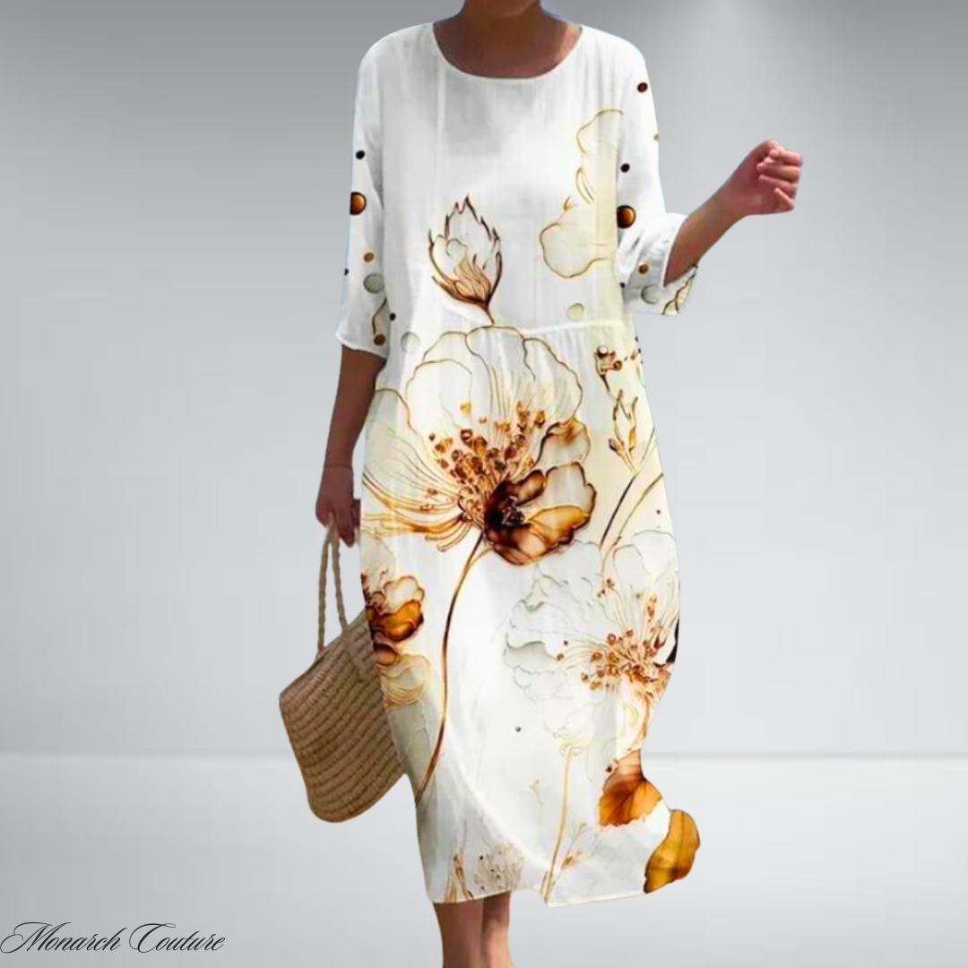 Amara| Elegant Tummy Covering Dress