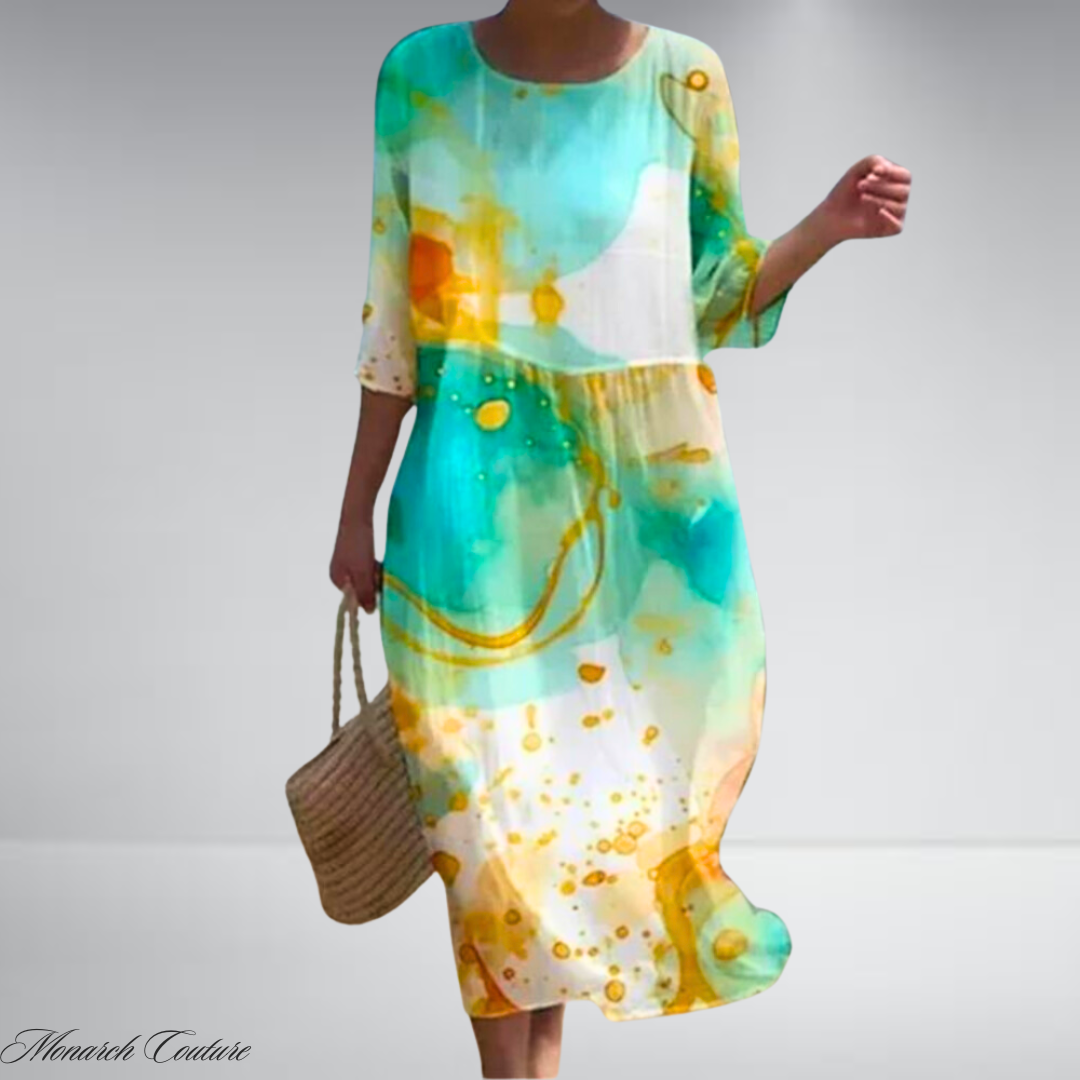 Amara| Elegant Tummy Covering Dress