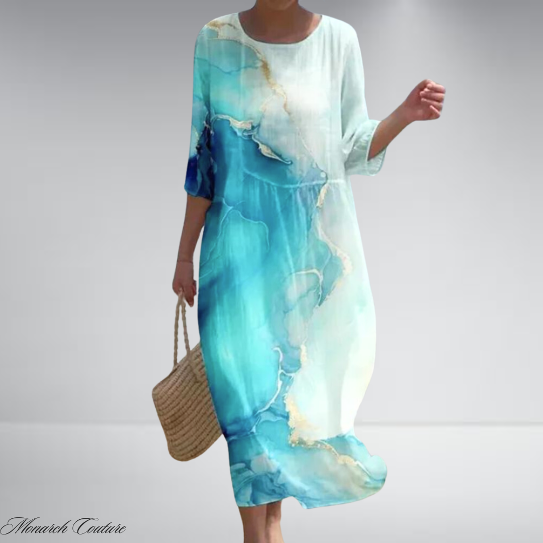 Amara| Elegant Tummy Covering Dress