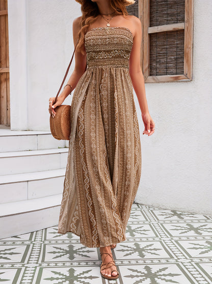 Sienna Strapless Jumpsuit