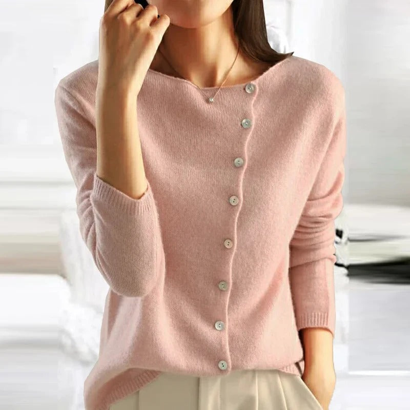 ANAIS™ | Luxe Buttoned Sweater