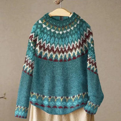 FINLEY™ | Boho Wave Knit sweater