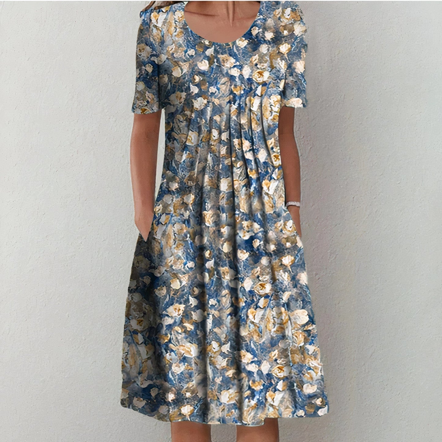 Elysian  Elegant cotton dress