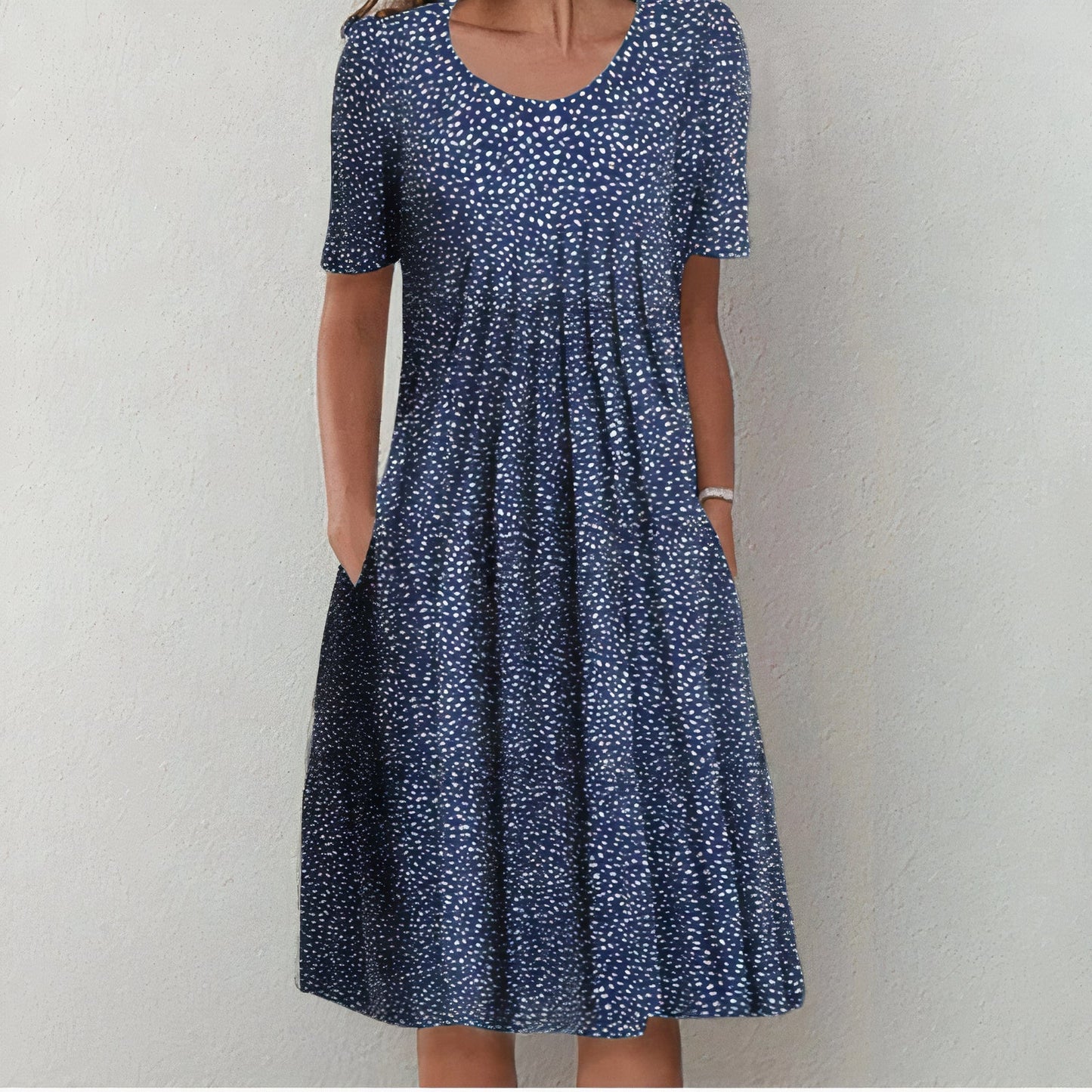 Elysian  Elegant cotton dress