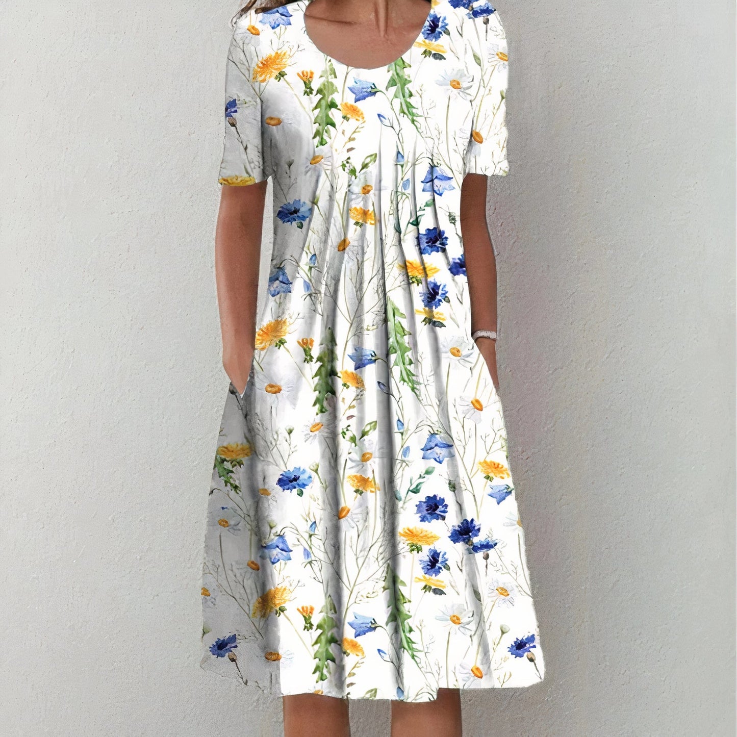 Elysian  Elegant cotton dress