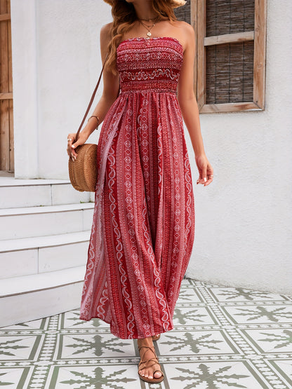 Sienna Strapless Jumpsuit