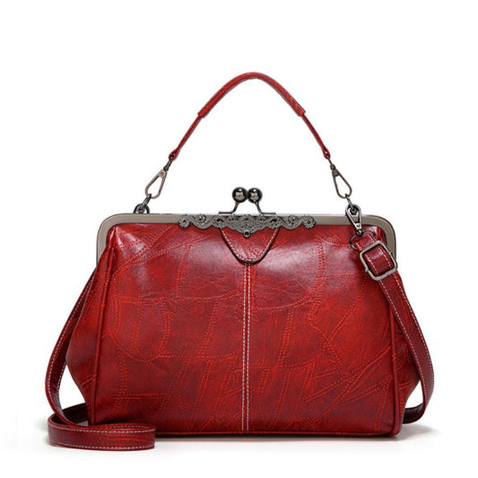 Mila | Vintage Kiss Lock Handbag